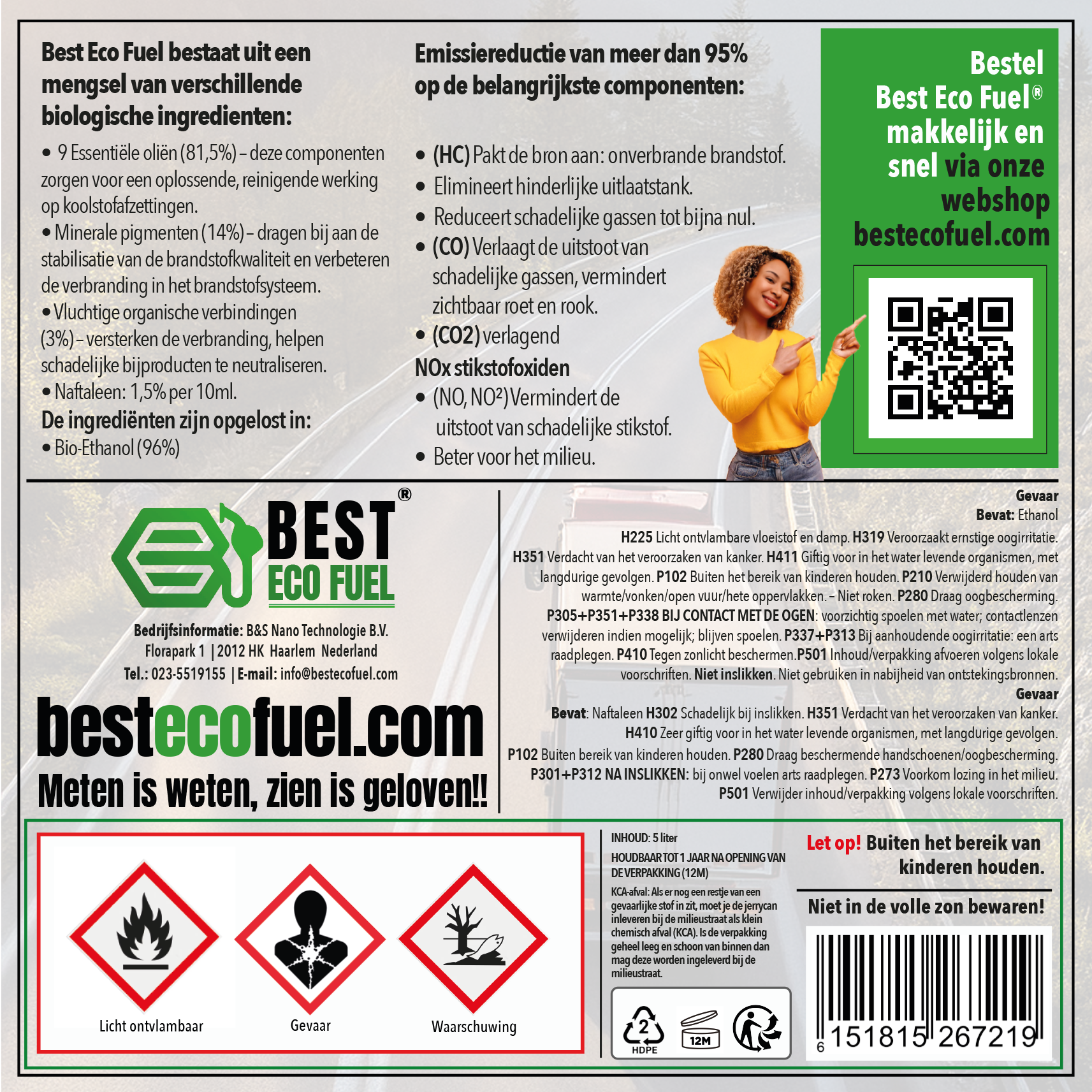 Best Eco Fuel Cleanburn - 5L - Diesel